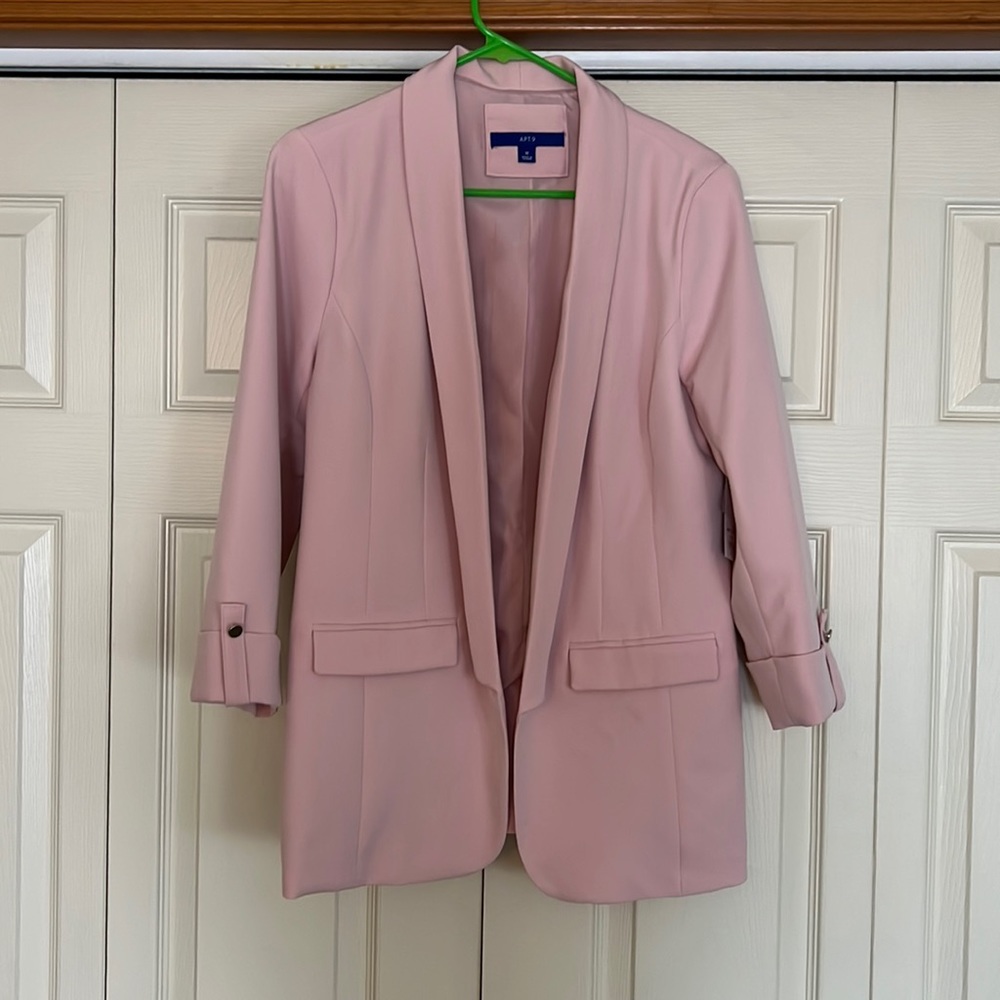Pink blazer